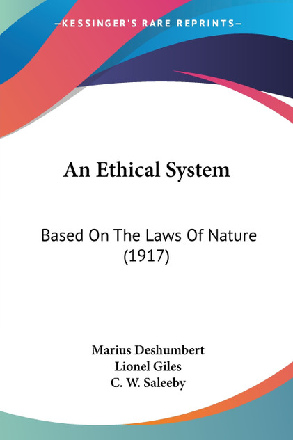 An Ethical System An Ethical System
