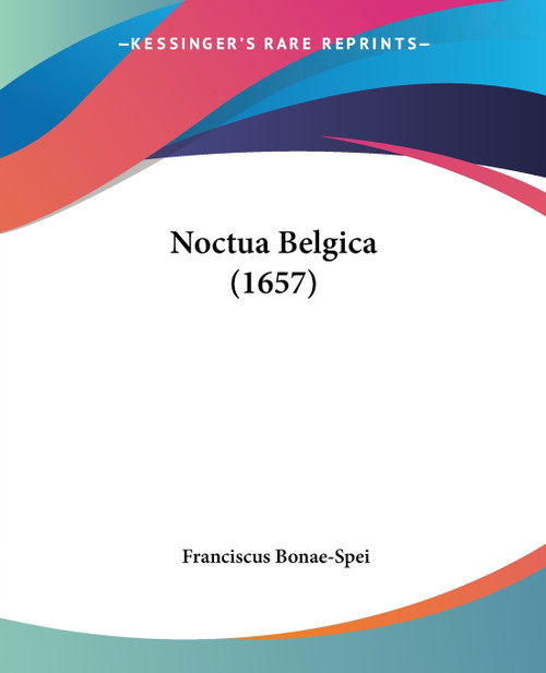Noctua Belgica (1657)