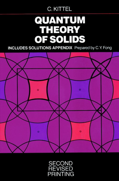 Quantum Theory of Solids Quantum Theory of Solids