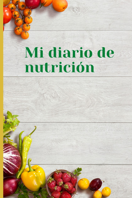 Mi diario de nutricion Mi diario de nutricion