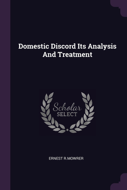 Domestic Discord Its Analysis And Treatment