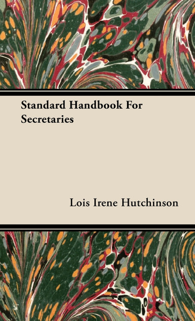 Standard Handbook for Secretaries