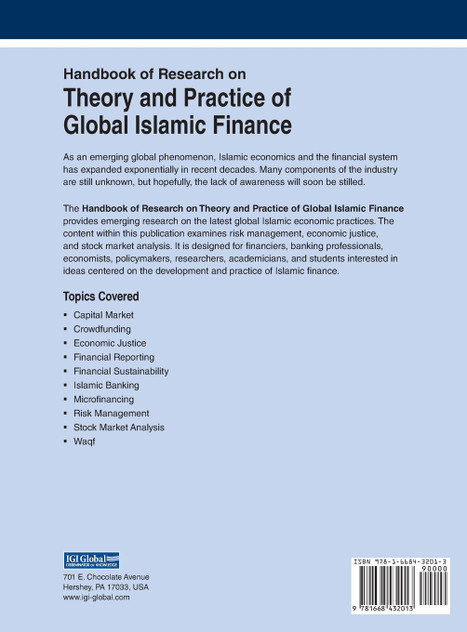 Handbook of Research on Theory and Practice of Global Islamic Finance, VOL 1 Handbook of Research on Theory and Practice of Global Islamic Finance, VOL 1