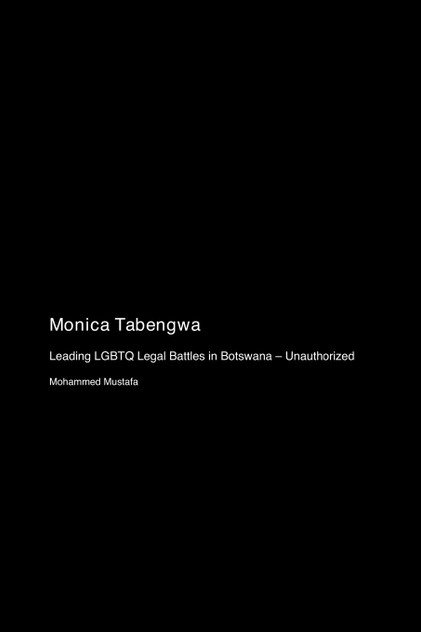 Monica Tabengwa Monica Tabengwa