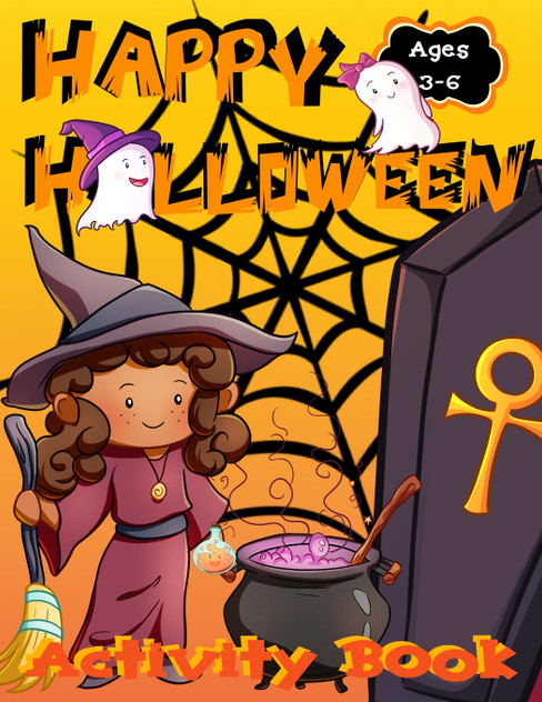 Happy Halloween Activity Book for Kids Happy Halloween Activity Book for Kids
