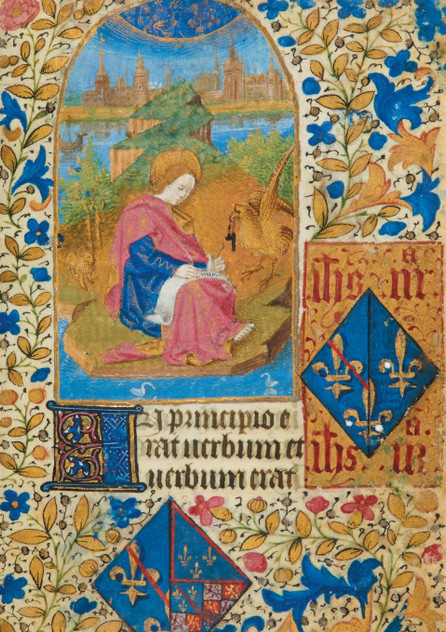 Carnet Blanc, Heures Jeanne De France, Phoenix