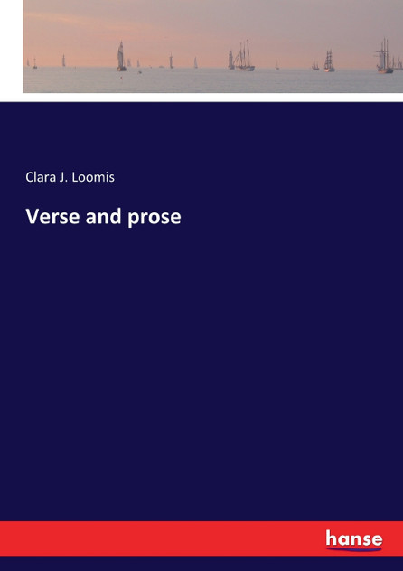 Verse and prose Verse and prose