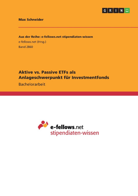 Aktive vs. Passive ETFs als Anlageschwerpunkt für Investmentfonds