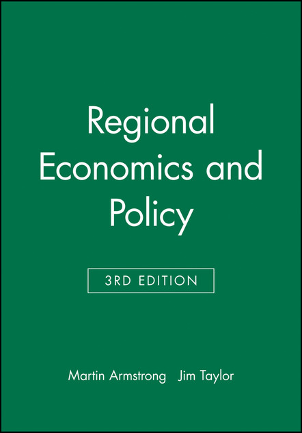 Regional Economics and Policy Regional Economics and Policy