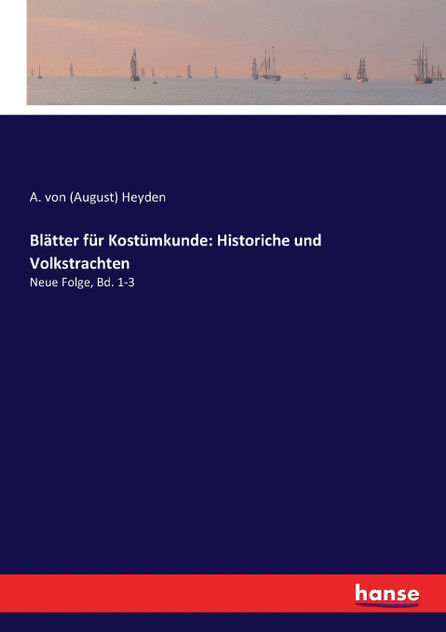 Blätter für Kostümkunde Blätter für Kostümkunde