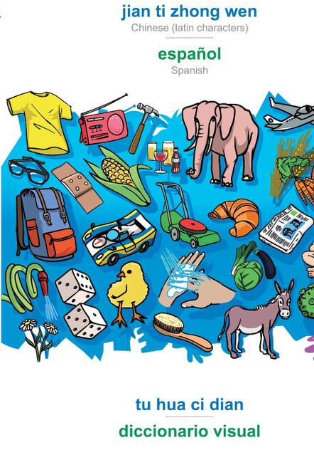 BABADADA, jian ti zhong wen - español, tu hua ci dian - diccionario visual