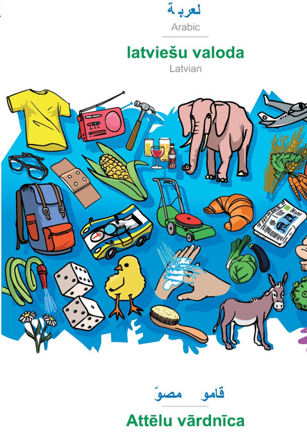 BABADADA, Arabic (in arabic script) - latviešu valoda, visual dictionary (in arabic script) - Attēlu vārdnīca