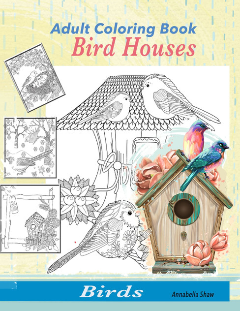 Birds Adult Coloring Book Birds Adult Coloring Book