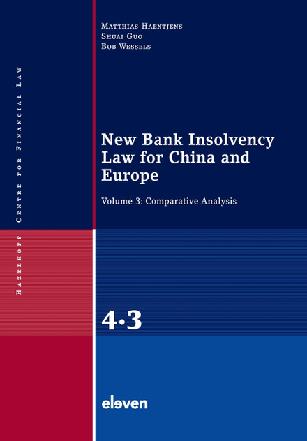 New Bank Insolvency Law for China and Europe
