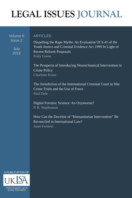 Legal Issues Journal 6(2) Legal Issues Journal 6(2)