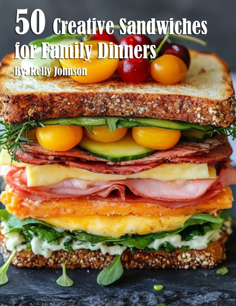 50 Creative Sandwiches for Family Dinners 50 Creative Sandwiches for Family Dinners