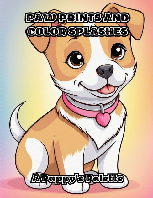 Paw Prints and Color Splashes Paw Prints and Color Splashes