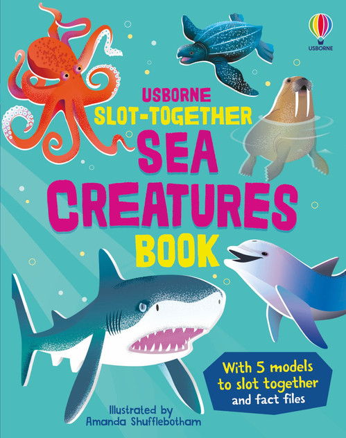 Slot Together Sea Creatures Book