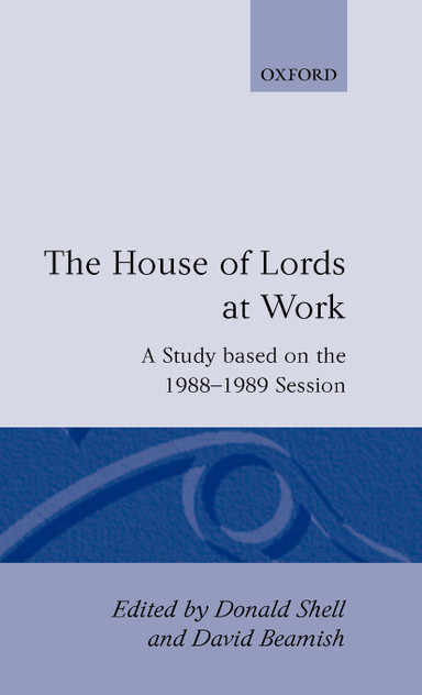 The House of Lords at Work