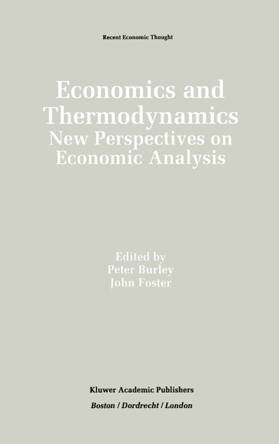 Economics and Thermodynamics