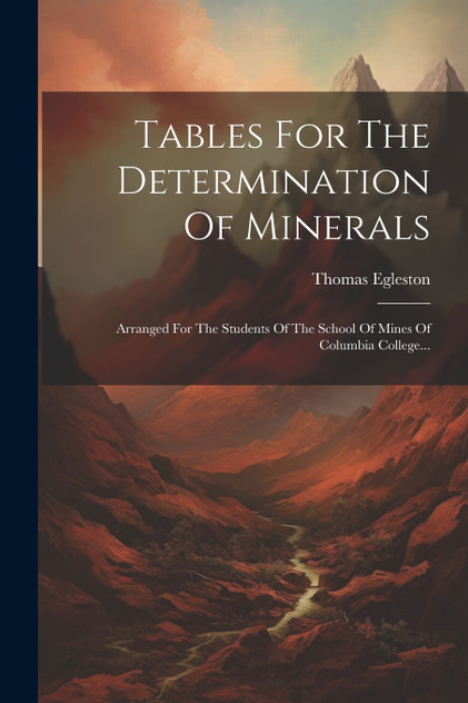 Tables For The Determination Of Minerals