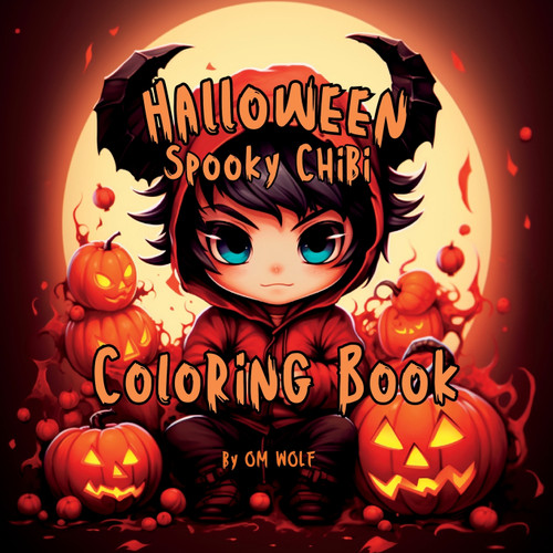 Halloween Spooky Chibi Coloring Book Halloween Spooky Chibi Coloring Book