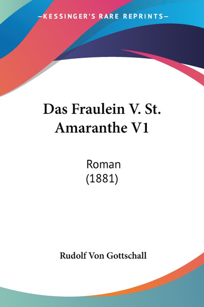Das Fraulein V. St. Amaranthe V1 Das Fraulein V. St. Amaranthe V1