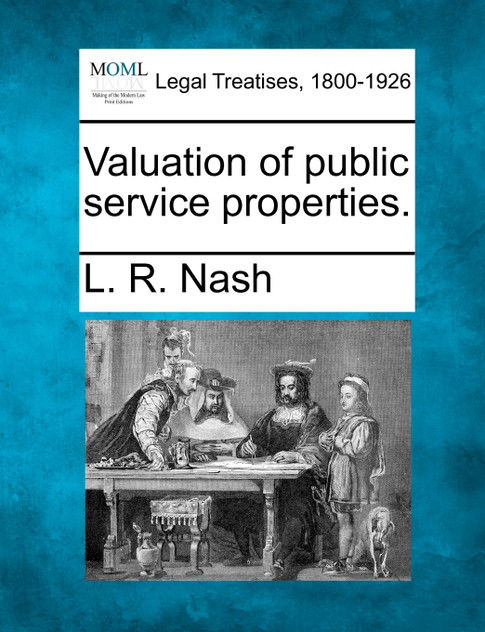 Valuation of public service properties.