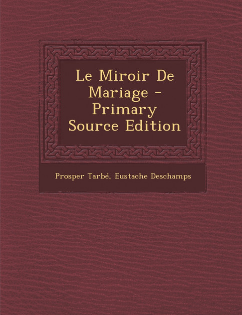 Le Miroir De Mariage