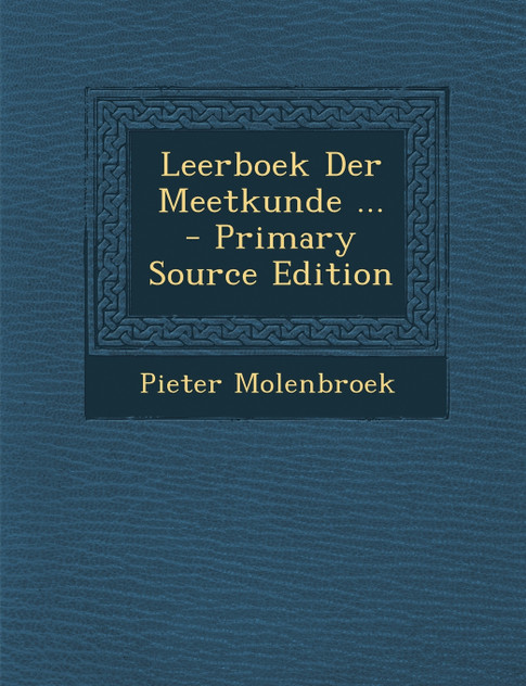 Leerboek Der Meetkunde ... - Primary Source Edition