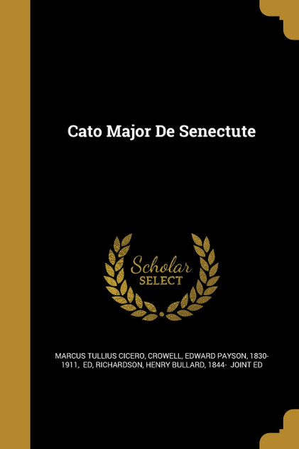 Cato Major De Senectute