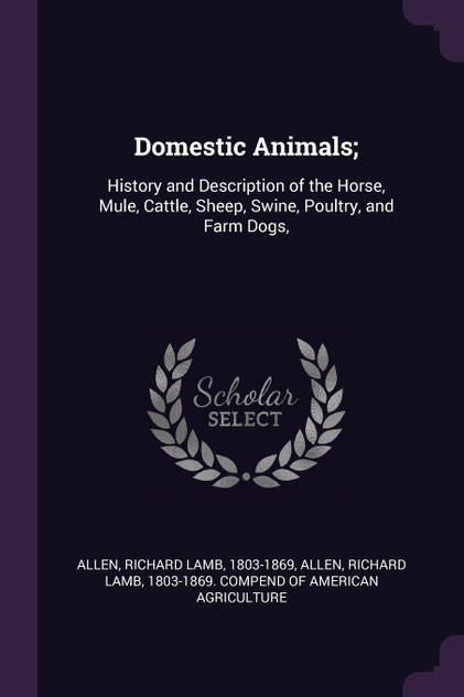 Domestic Animals; Domestic Animals;