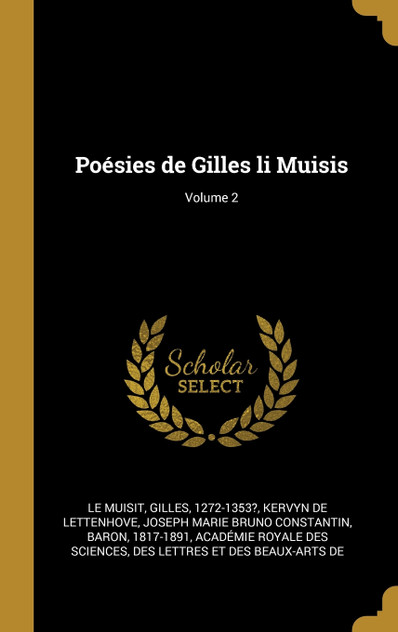 Poésies de Gilles li Muisis; Volume 2