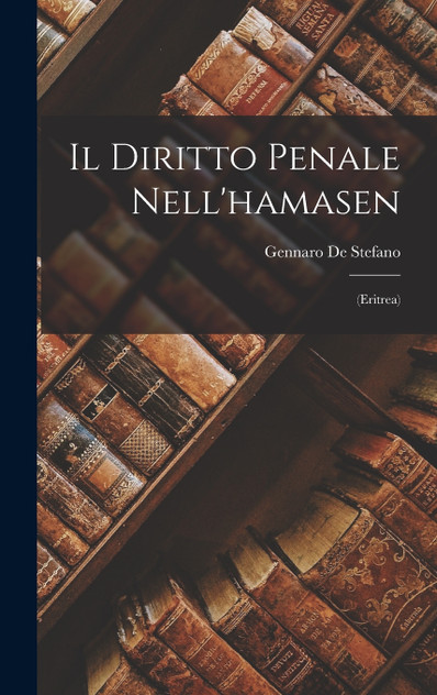 Il Diritto Penale Nell'hamasen Il Diritto Penale Nell'hamasen