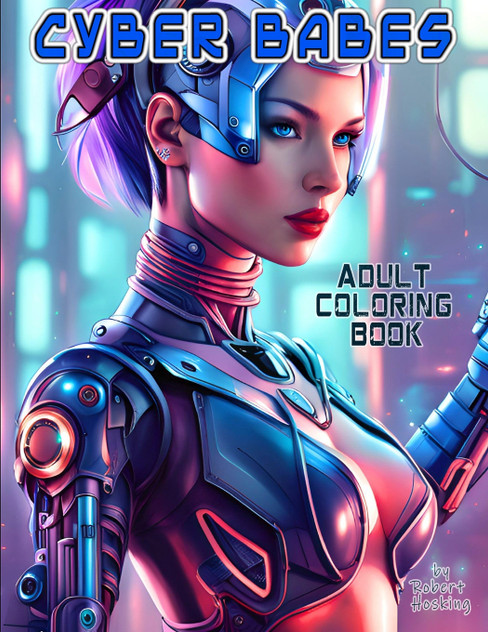 Cyber Babes Coloring Book Cyber Babes Coloring Book