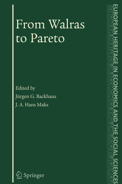 From Walras to Pareto