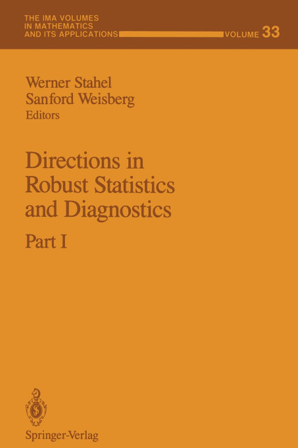 Directions in Robust Statistics and Diagnostics
