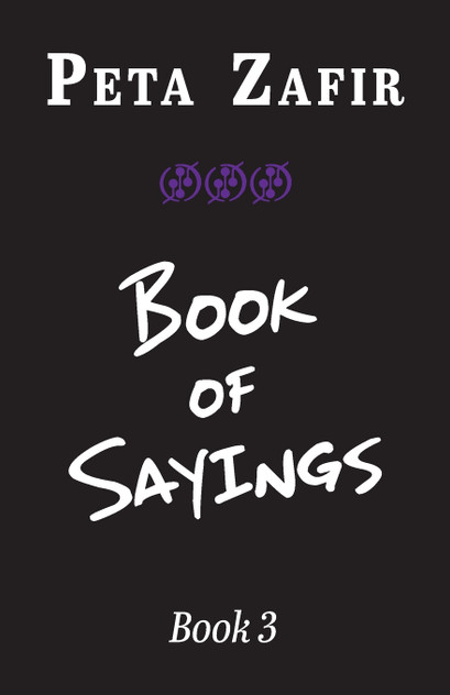 Book of Sayings Book 3 Book of Sayings Book 3