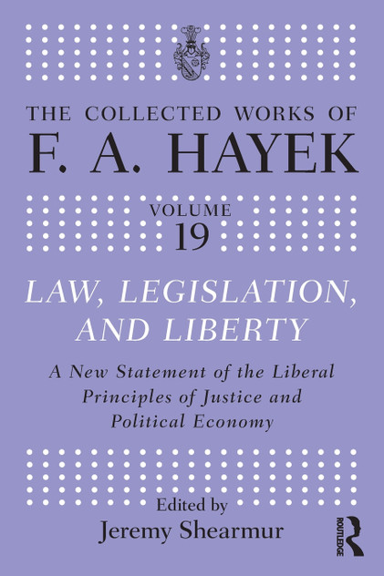 Law, Legislation, and Liberty Law, Legislation, and Liberty