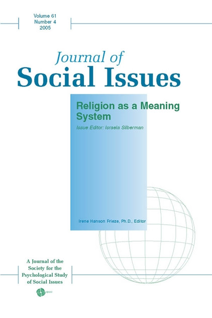 Religion as a Meaning System Religion as a Meaning System