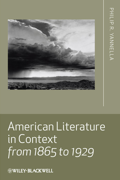 American Literature in Context from 1865 to 1929 American Literature in Context from 1865 to 1929