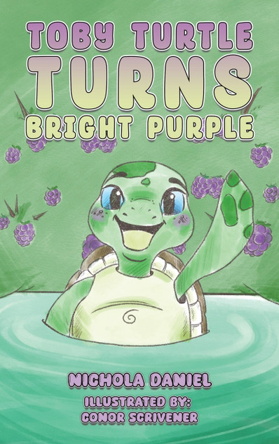 Toby Turtle Turns Bright Purple Toby Turtle Turns Bright Purple