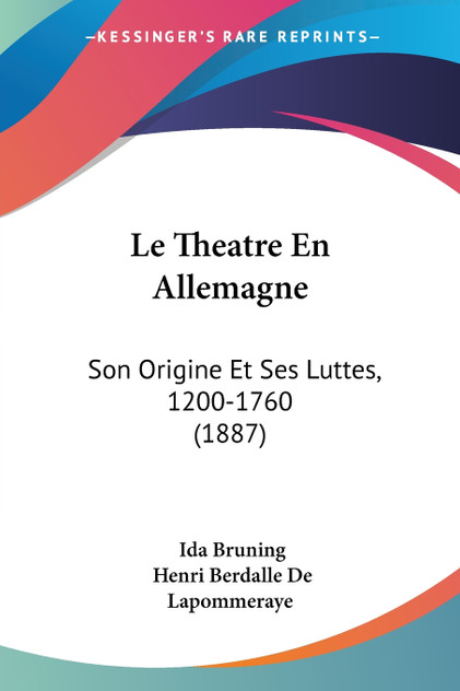 Le Theatre En Allemagne Le Theatre En Allemagne