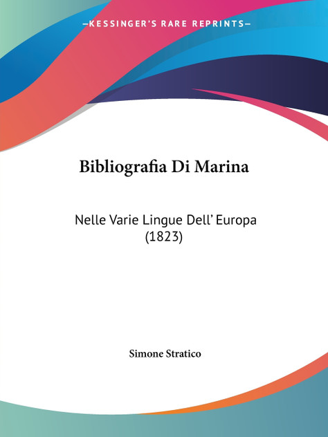 Bibliografia Di Marina Bibliografia Di Marina