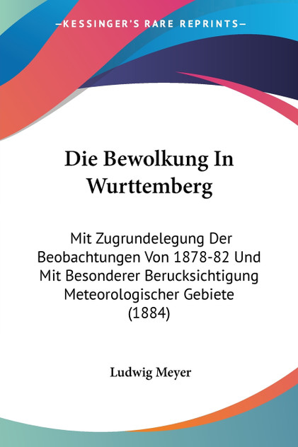 Die Bewolkung In Wurttemberg Die Bewolkung In Wurttemberg