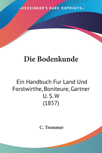 Die Bodenkunde Die Bodenkunde