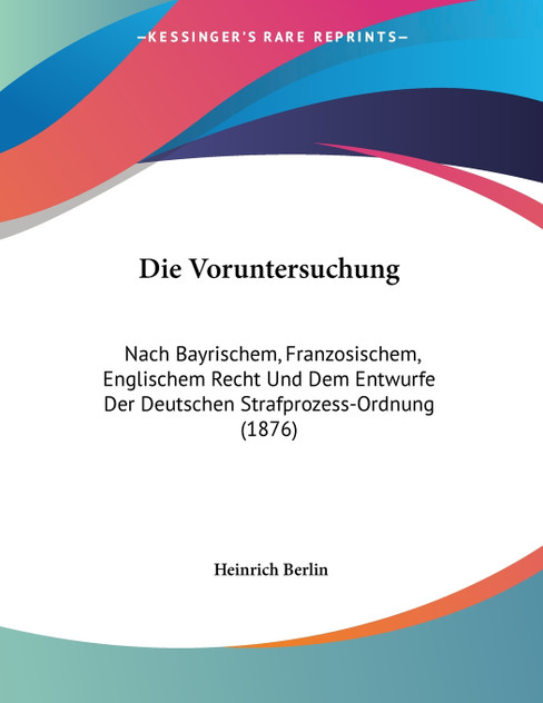 Die Voruntersuchung