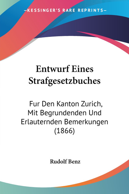 Entwurf Eines Strafgesetzbuches