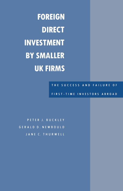 Foreign Direct Investment by Smaller UK Firms