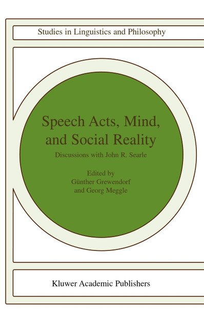 Speech Acts, Mind, and Social Reality